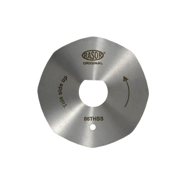 RASOR 8-Bogen-Messer, 86mm, HSS-Stahl