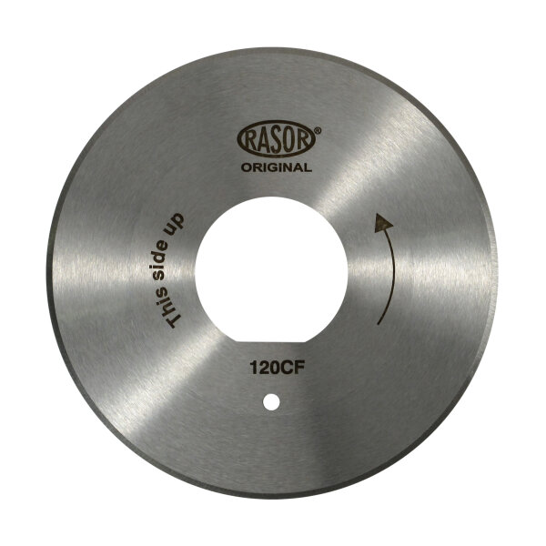 RASOR Rund-Messer, 120mm, 40mmBohrung, R3-Serie, WS-Stahl
