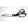 RH Gewebeschere 9,5" schlank, vernickelt, Griffe lackiert, microverzahnt